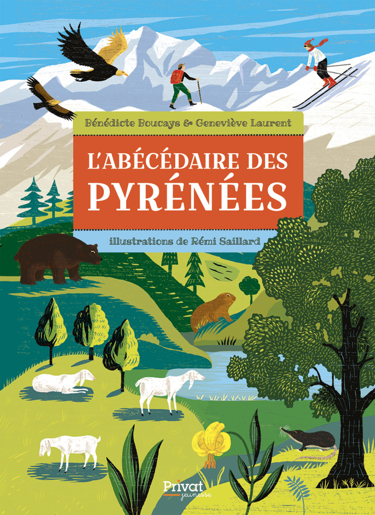 L'abécédaire des Pyrénées - Geneviève Laurent - PRIVAT