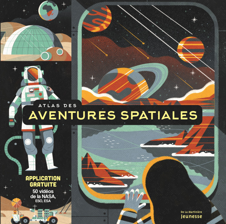 Atlas des aventures spatiales -  Studio Muti - MARTINIERE J