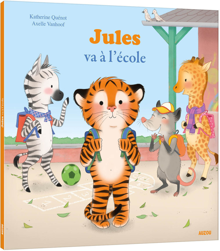 JULES VA À L'ÉCOLE - Katherine Quenot - AUZOU