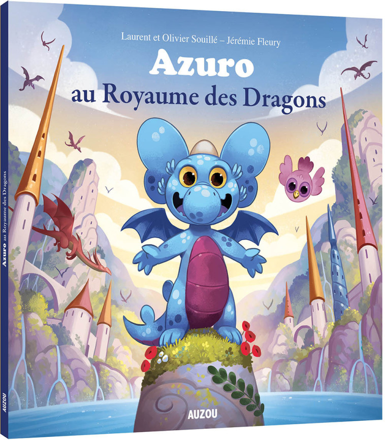 AZURO AU ROYAUME DES DRAGONS - Jérémie Fleury - AUZOU