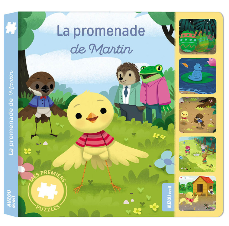 MES PREMIERS PUZZLES - LA PROMENADE DE MARTIN - Emmanuelle CABROL - AUZOU