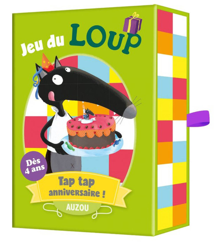 JEUX DE CARTES - JEU DU LOUP TAP TAP ANNIVERSAIRE ! - Orianne Lallemand - AUZOU