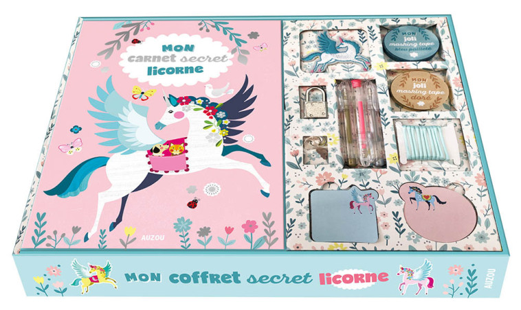 MON COFFRET SECRET LICORNE - Ellen GIGGENBACH - AUZOU