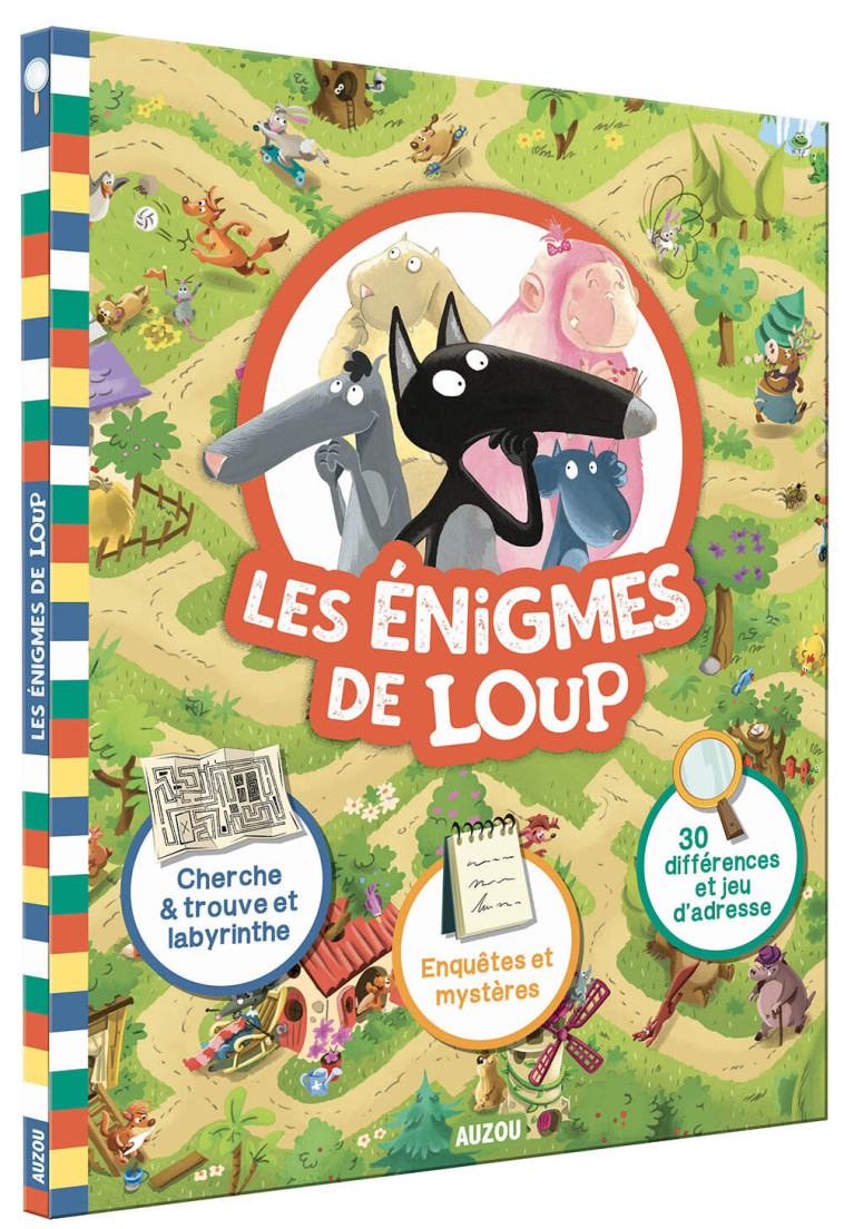 LES ÉNIGMES DE LOUP - Orianne Lallemand - AUZOU