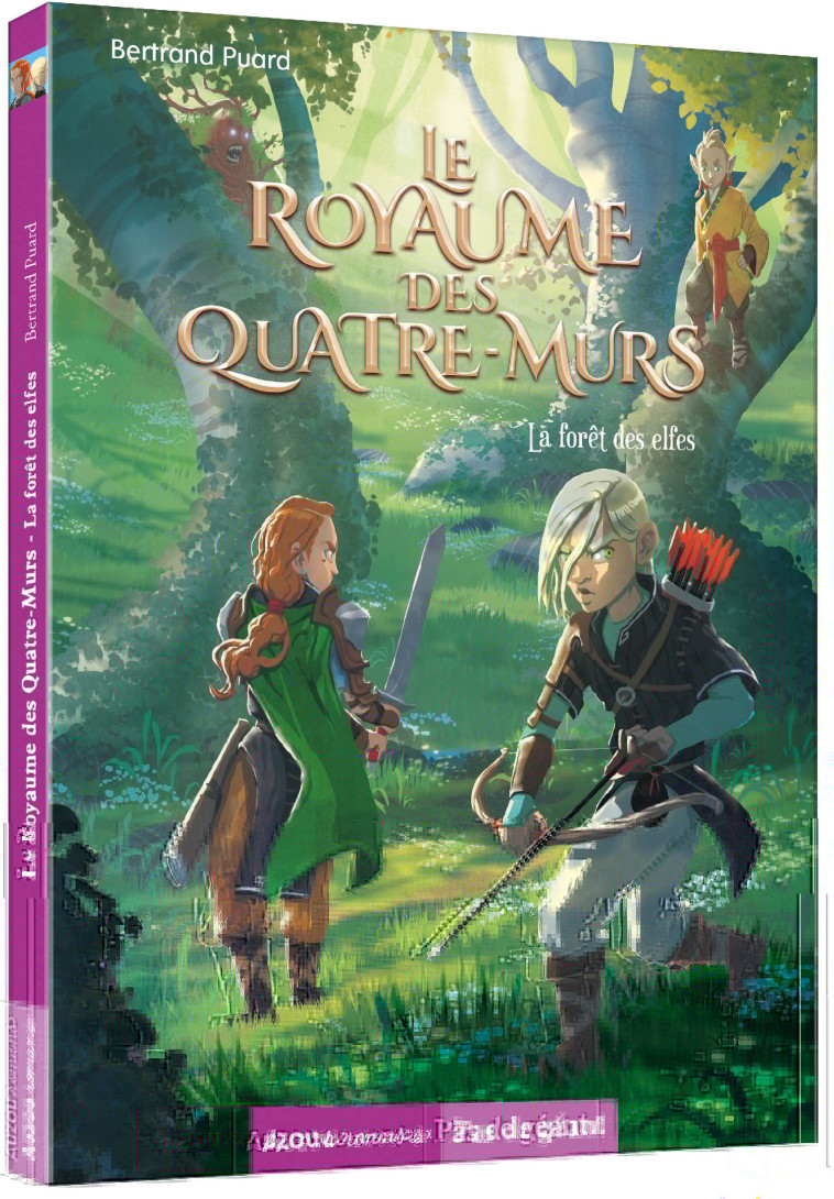 LE ROYAUME DES QUATRE-MURS - LA FORÊT DES ELFES - Bertrand Puard - AUZOU