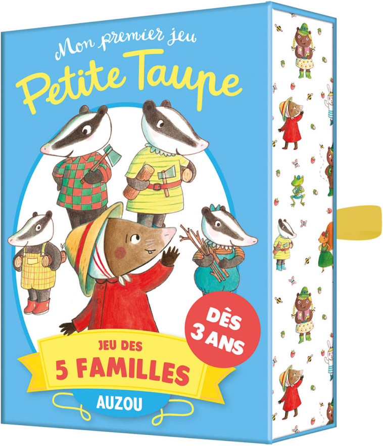 JEUX DE CARTES - PETITE TAUPE - JEU DES 5 FAMILLES - Orianne Lallemand - AUZOU