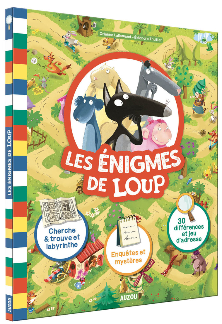 LES ÉNIGMES DE LOUP - Orianne Lallemand - AUZOU