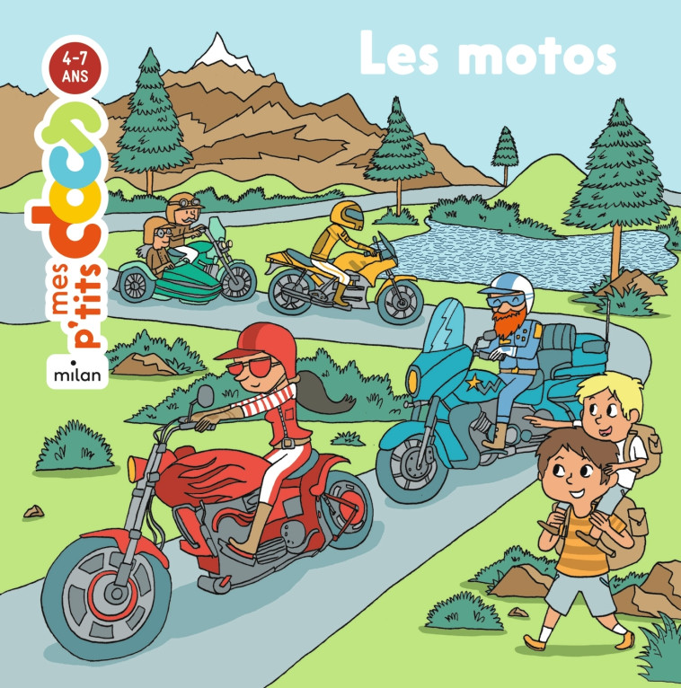 Les motos - Stéphanie Ledu - MILAN