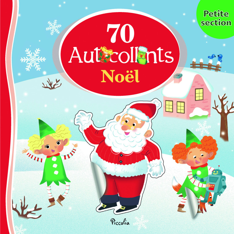 Noël 70 autocollants - Maurizio RUBINO - PICCOLIA