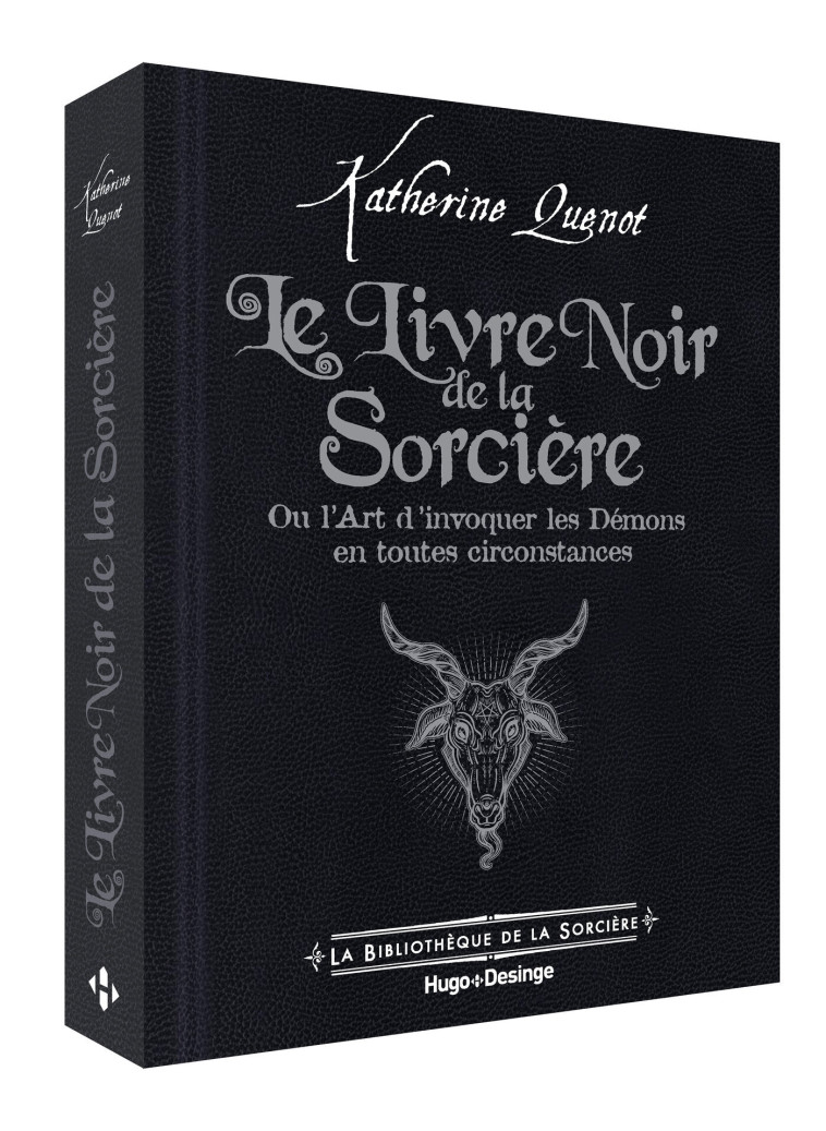 Le Livre noir de la sorcière - Katherine Quenot - DESINGE HUGO