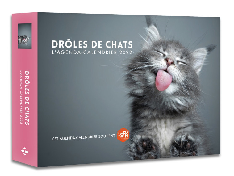 L'Agenda - Calendrier Drôles de Chats 2022 -   - HUGO IMAGE