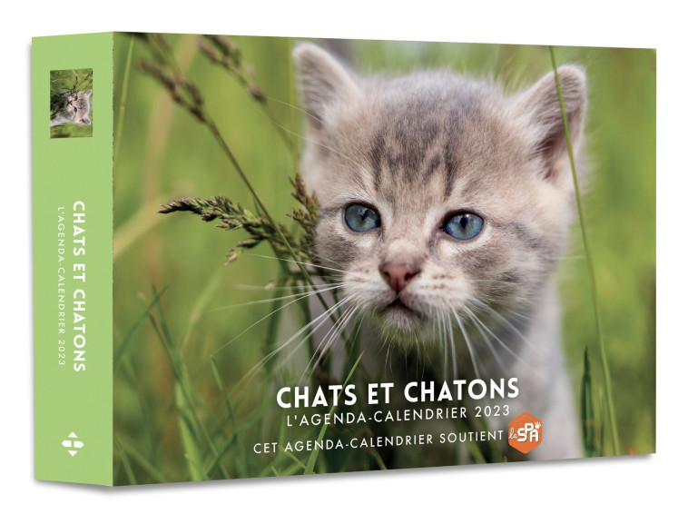 Agenda - Calendrier Chats et Chatons 2023 -   - HUGO IMAGE