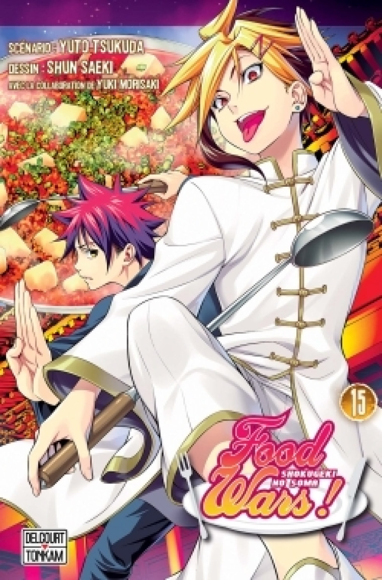 Food wars ! T15 -  MORISAKI-Y+TSUKUDA-Y - DELCOURT