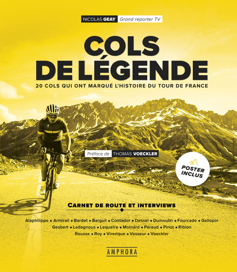 Cols de légende + poster - NICOLAS GEAY - AMPHORA