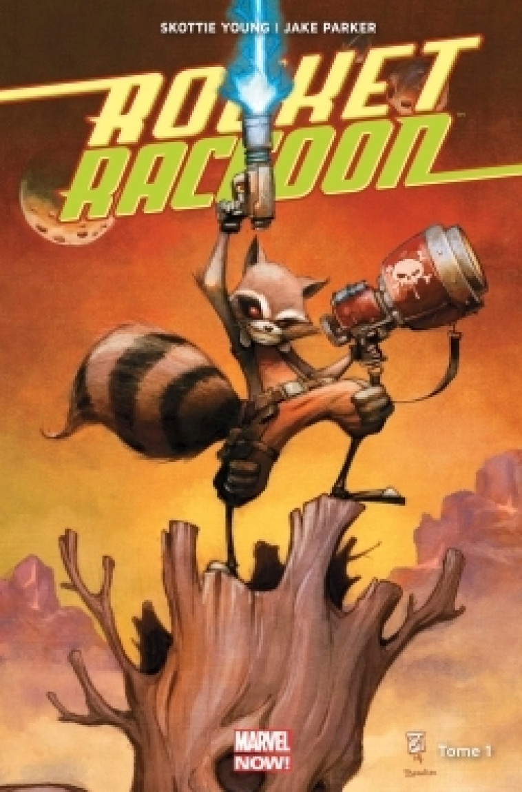 ROCKET RACCOON MARVEL NOW T01 - Skottie Young - PANINI