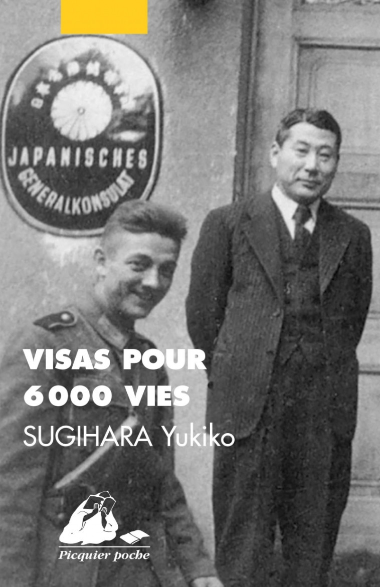 VISAS POUR 6000 VIES - Yukiko SUGIHARA - PICQUIER