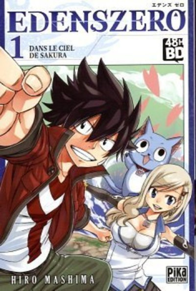 Eden zero - tome 1 Dans le ciel de Sakura - Hiro Mashima - 48H BD