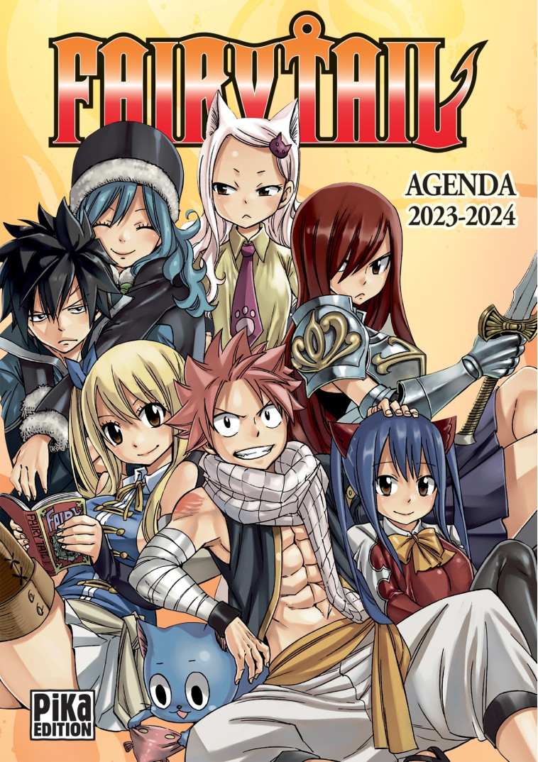 Agenda Fairy Tail 2023-2024 - Hiro Mashima - PIKA