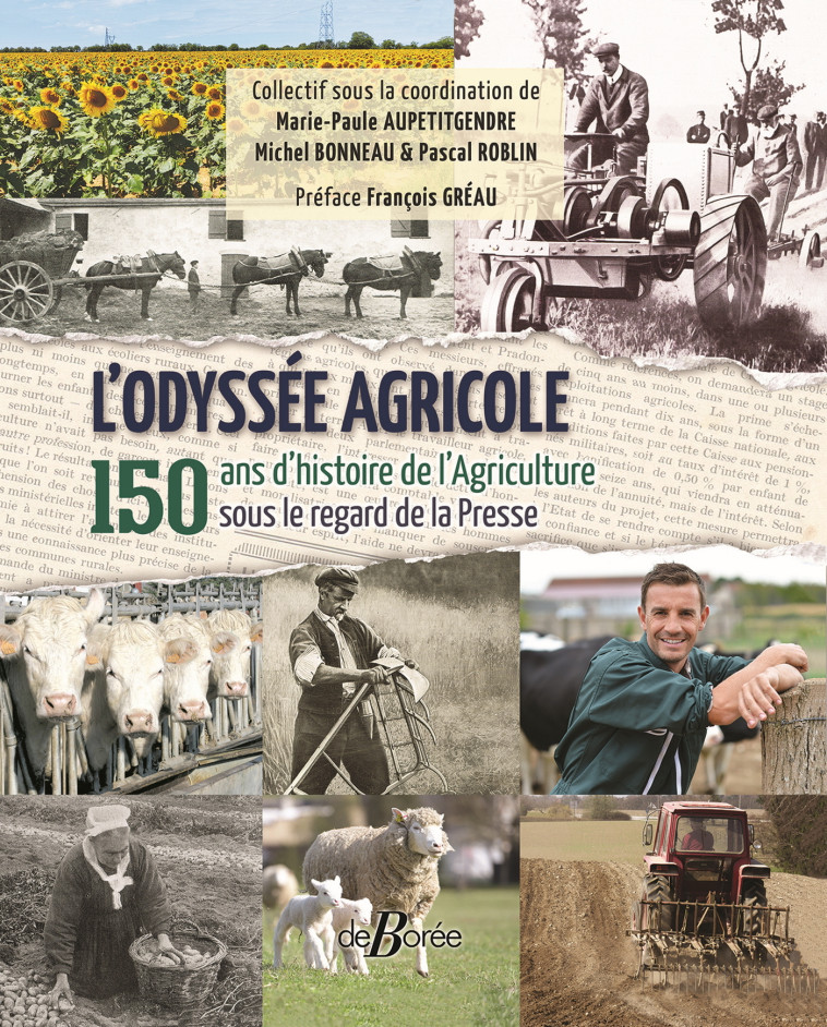 L'odyssée agricole - Michel Bonneau - DE BOREE