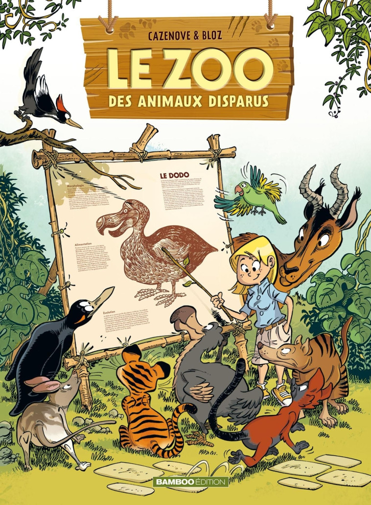 Le Zoo des animaux disparus - tome 01 - Alexandre Amouriq - BAMBOO