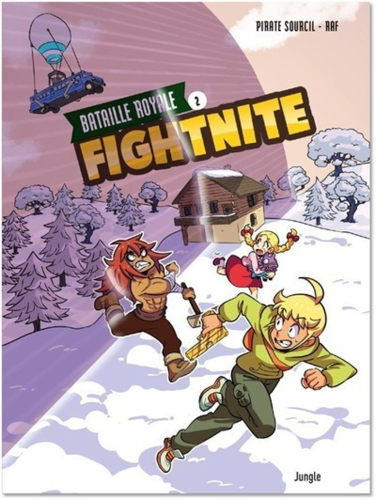 Fightnite Bataille royale - tome 2 La tempête - Pirate Sourcil - JUNGLE