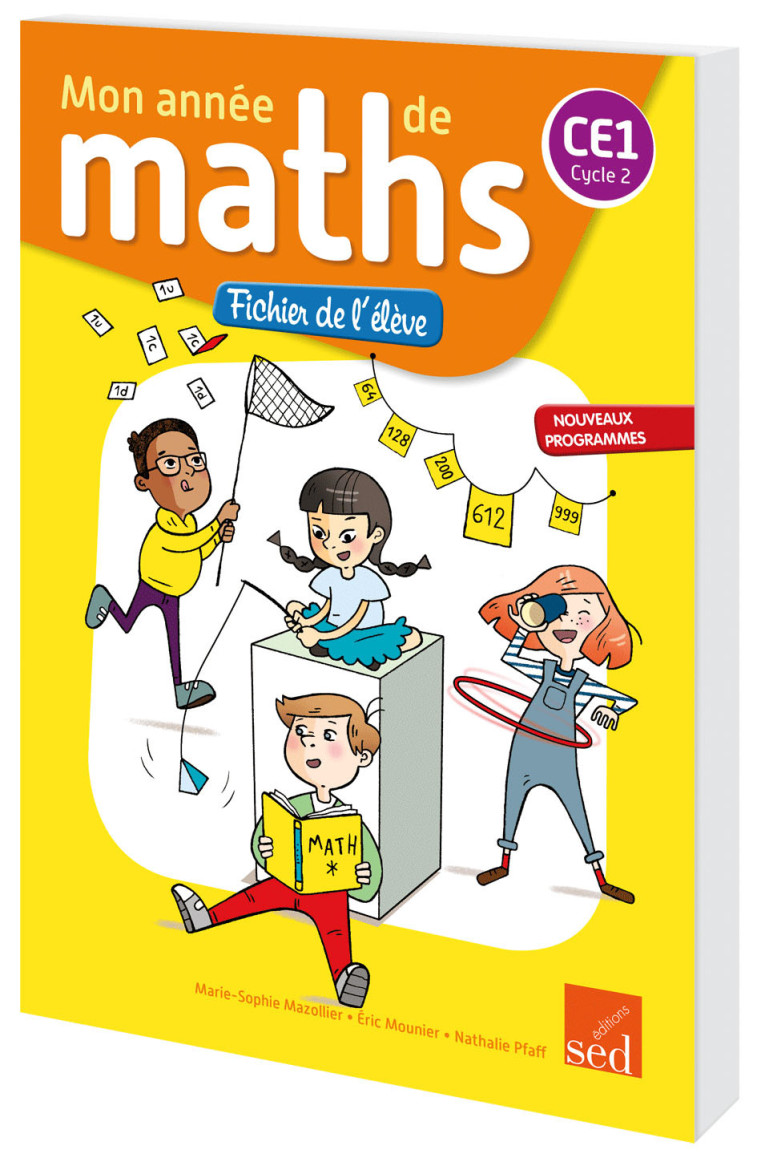 MON ANNEE DE MATHS CE1 - FICHIER ELEVE EDITION 2017 -  Collectif - EDIT SED