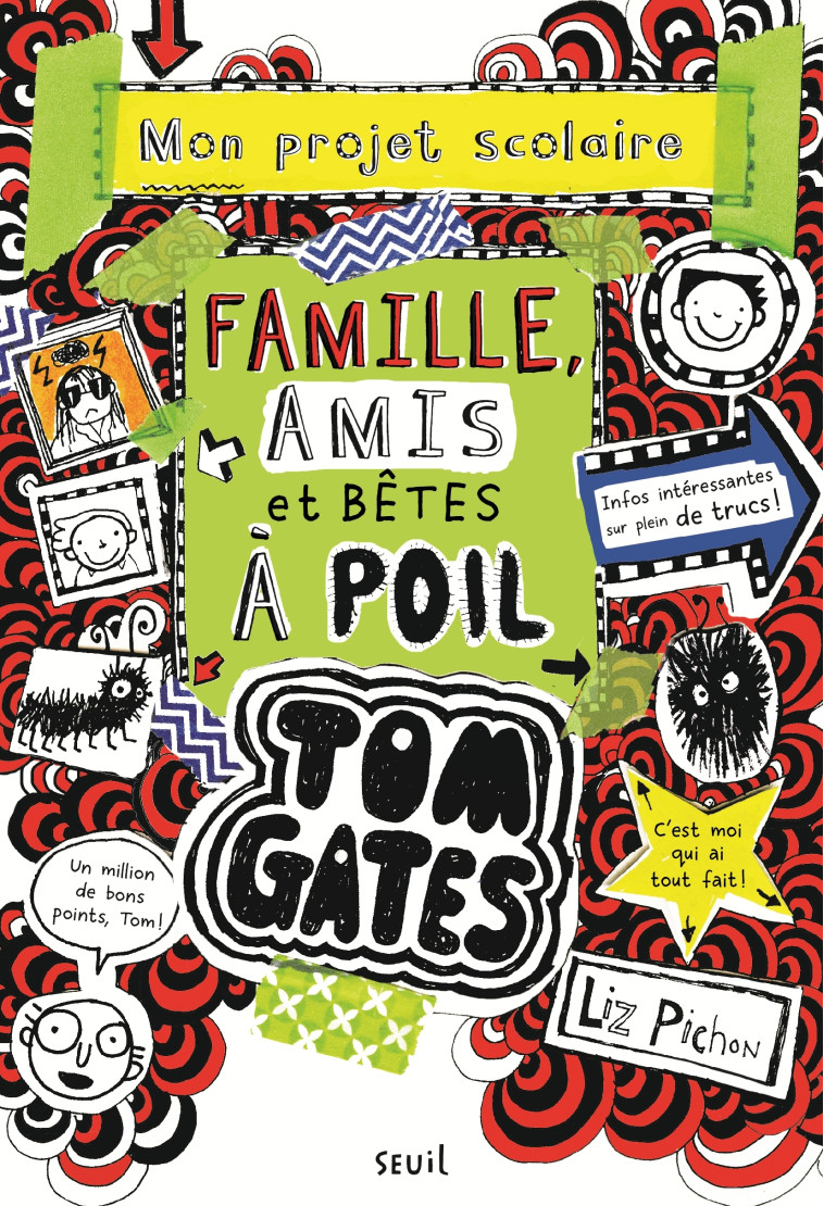 Tom Gates - Tom Gates, tome 12 - Liz Pichon - SEUIL JEUNESSE