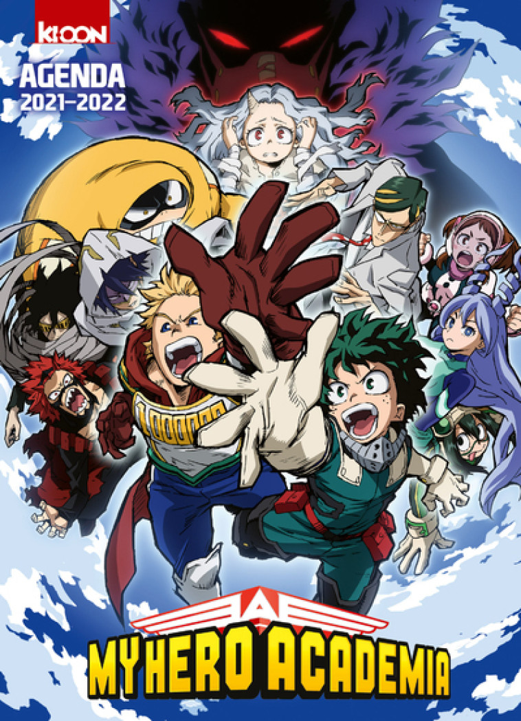 Agenda My Hero Academia 2021-2022 - Kohei Horikoshi - KI-OON