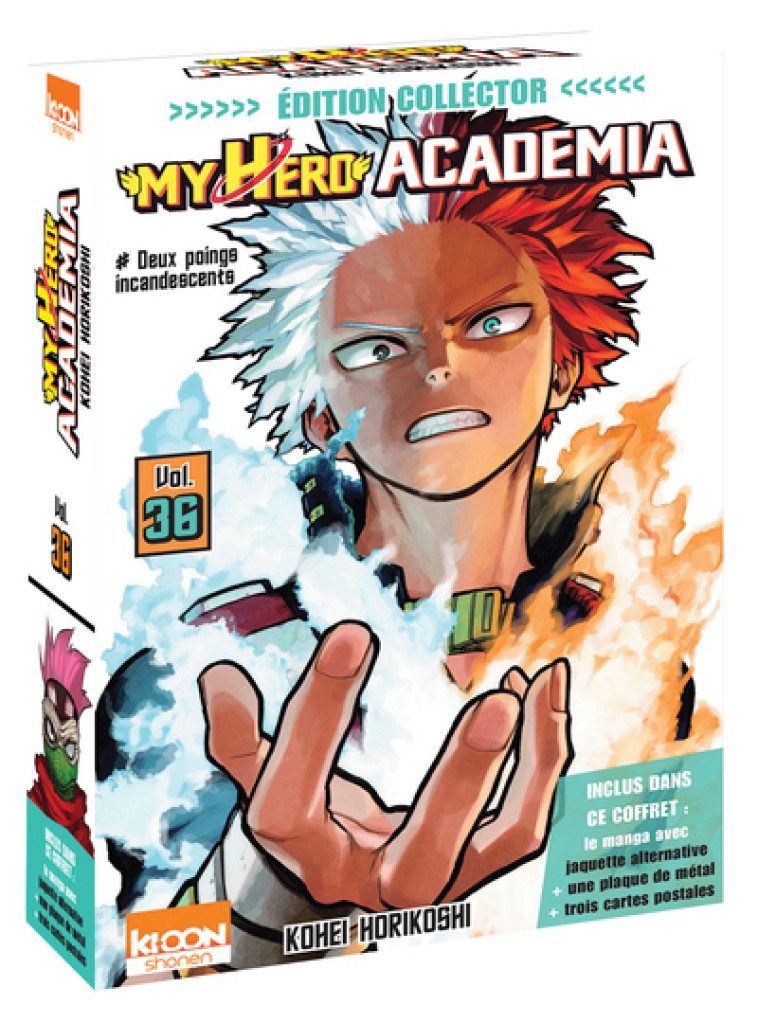 My Hero Academia T36 - Édition collector - Kohei Horikoshi - KI-OON