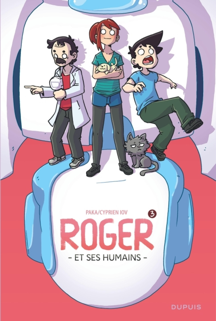 Roger et ses humains - Tome 3 -  Cyprien - DUPUIS