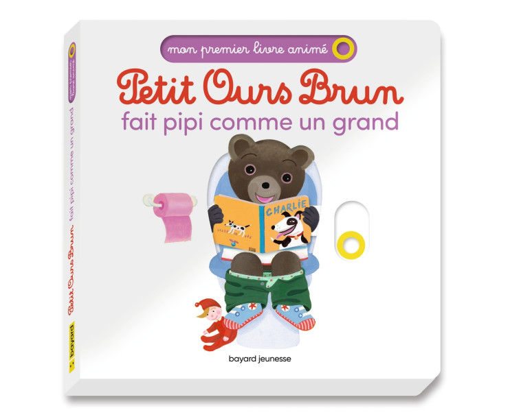 Petit Ours Brun fait pipi comme un grand - Mon premier livre animé - Laura Bour - BAYARD JEUNESSE