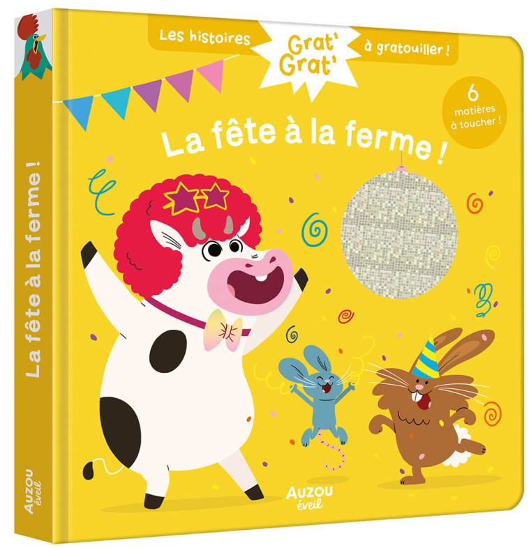 GRAT GRAT - GRAT GRAT - LA FÊTE À LA FERME ! - Prisca Le Tandé Ronget - AUZOU