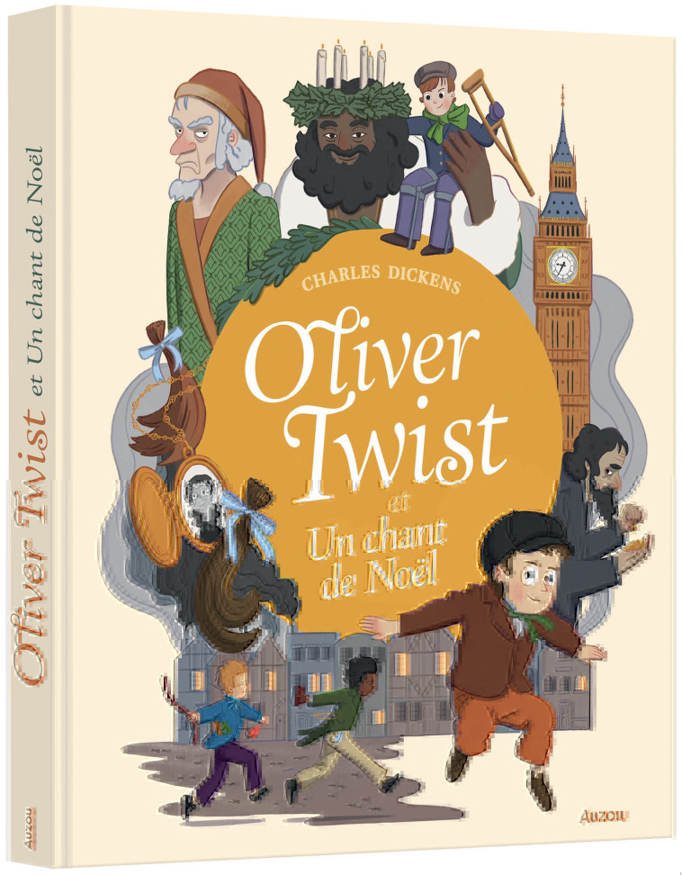 RECUEILS UNIVERSELS - OLIVER TWIST ET UN CHANT DE NOËL - Claude Carré - AUZOU