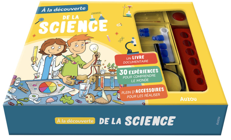 À LA DÉCOUVERTE DE LA SCIENCE - Mélanie PEREZ - AUZOU