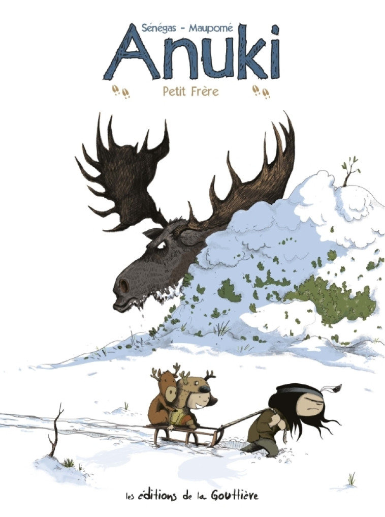 Anuki - Tome 8 - Petit frère - Stéphane Sénégas - DE LA GOUTTIERE