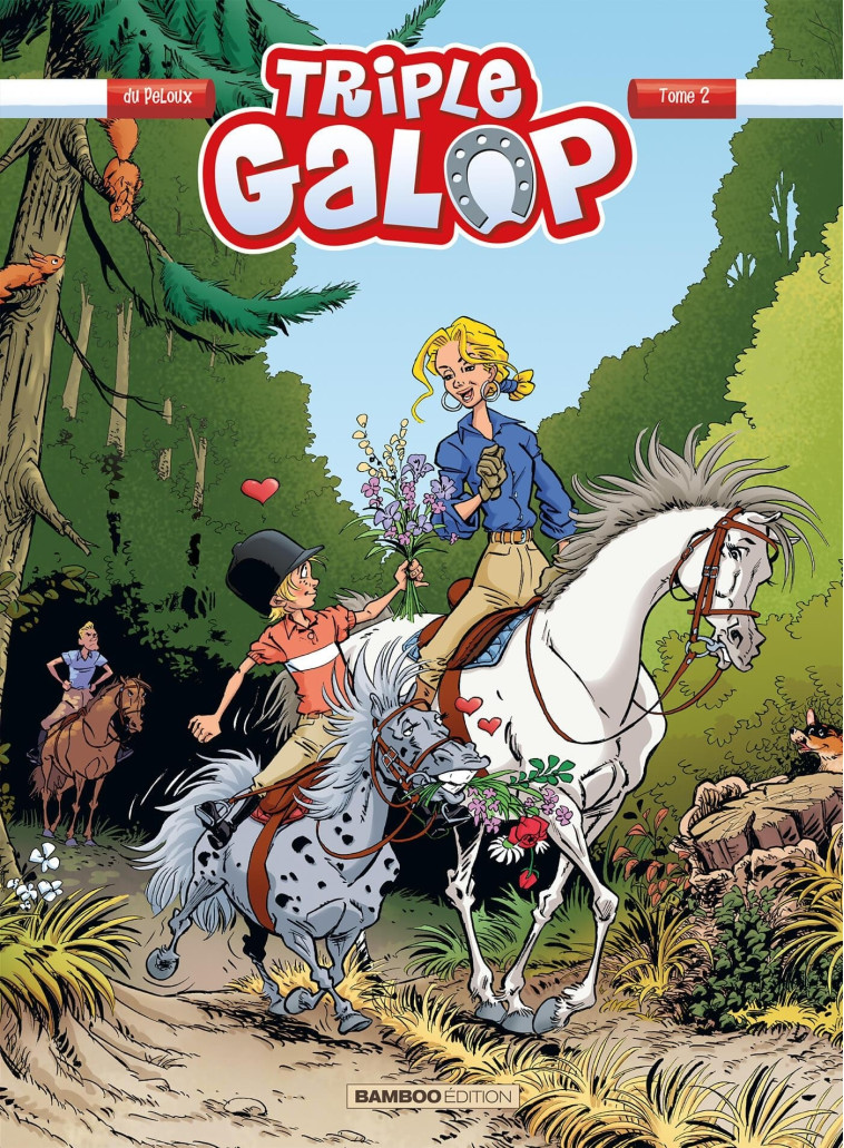 Triple Galop - tome 02 - Benoît du Peloux - BAMBOO