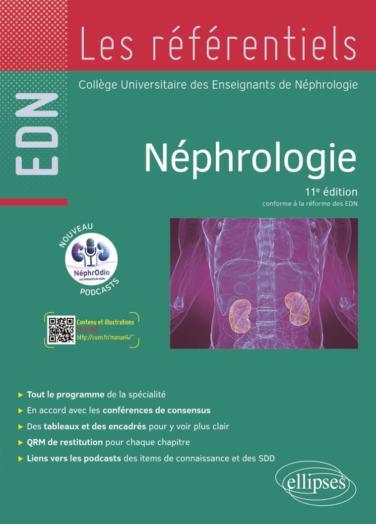 Néphrologie -  Collège Universitaire des Enseignants de Néphrologie - ELLIPSES