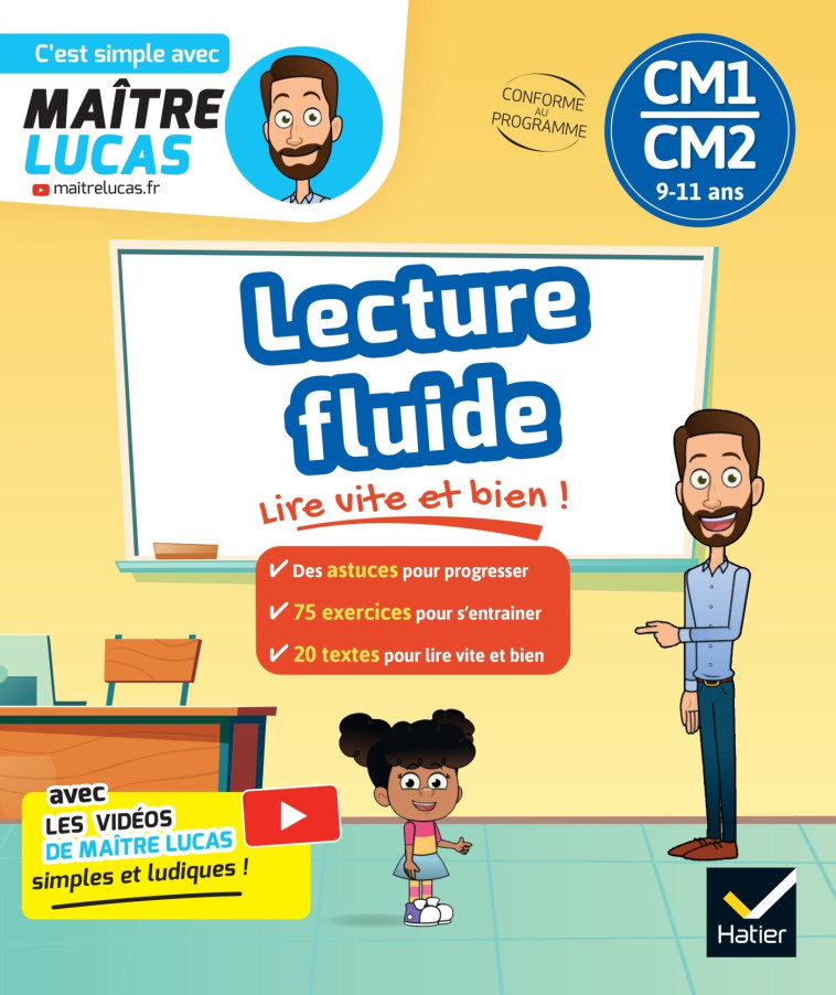 Lecture fluide CM1-CM2 - 10-11 ans - Stéphanie Grison - HATIER