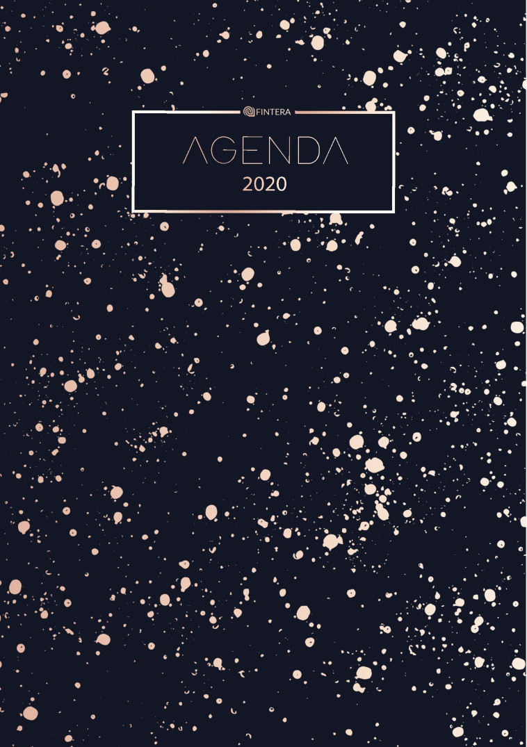 Agenda 2020 - Planificateur, Organiseur et Calendrier 2020 - Agenda Journalier et Agenda Semainier - Agenda de Poche - El Fintera - BOOKS ON DEMAND