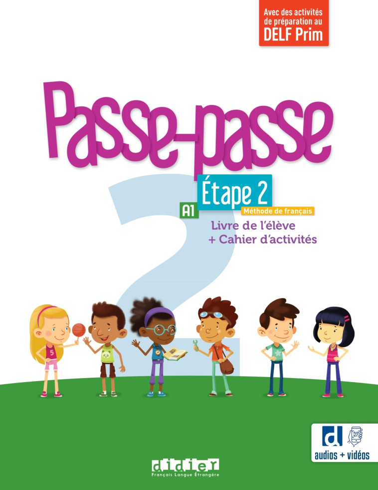 Passe-passe 2 - Niv. A1 - Étape 2 - Livre + Cahier + didierfle.app - Marion Meynadier - DIDIER