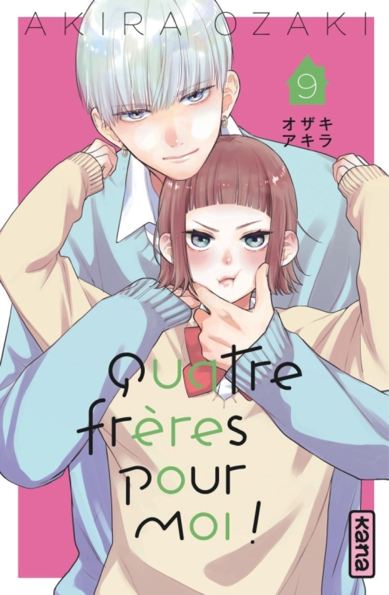 Quatre frères pour moi !  - Tome 9 -  Akira Ozaki,  Akira Ozaki - KANA